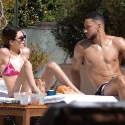 Hot Couple Kendall Jenner 038 Ben Simmons Relax During Pool Time In Miami 14 Photos