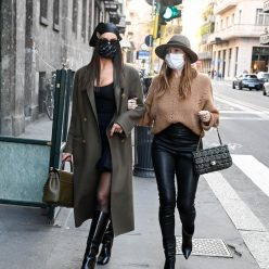 Irina Shayk Walks Through the Streets in Milan 44 Photos