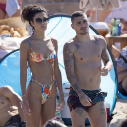 Jessica Aidi 038 Marco Verratti Enjoy Their Honeymoon in Ibiza 50 Photos