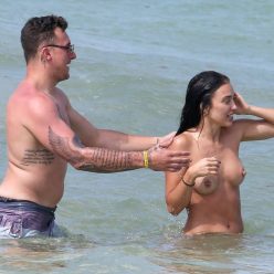 Johnny Manziel And Topless Bre Tiesi Get Wet 038 Wild in Tulum 6 Photos