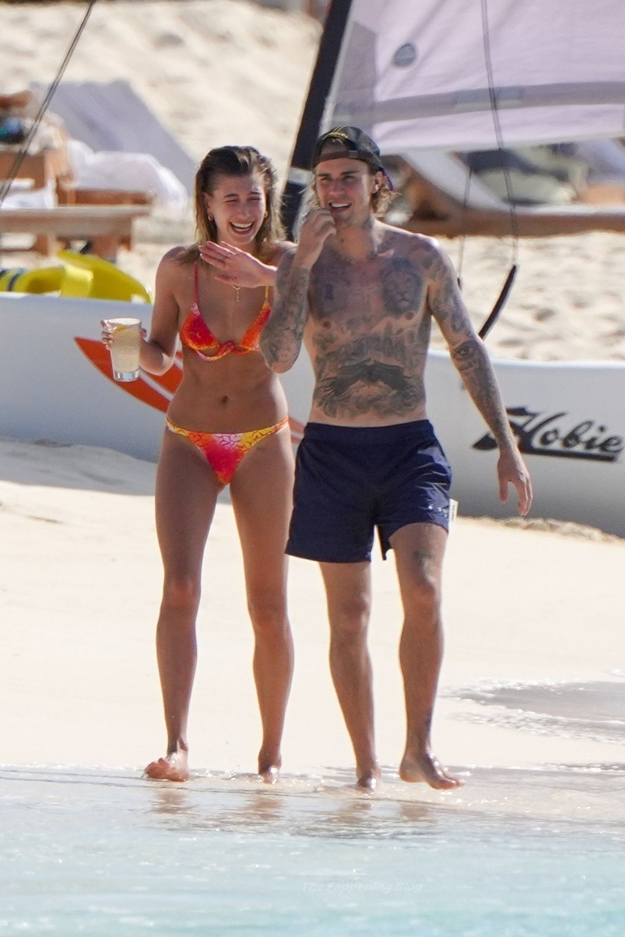 Justin Bieber & Hailey Bieber Enjoy a Romantic Getaway in Turks and Caicos (35 Photos)