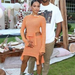 Karrueche Tran Shows Off Her Sexy Legs at the Event in Atlanta 16 Photos