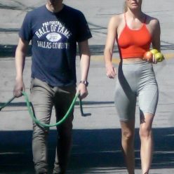 Kate Bosworth Enjoys a Morning Walk With Her Husband Michael Polish 12 Photos