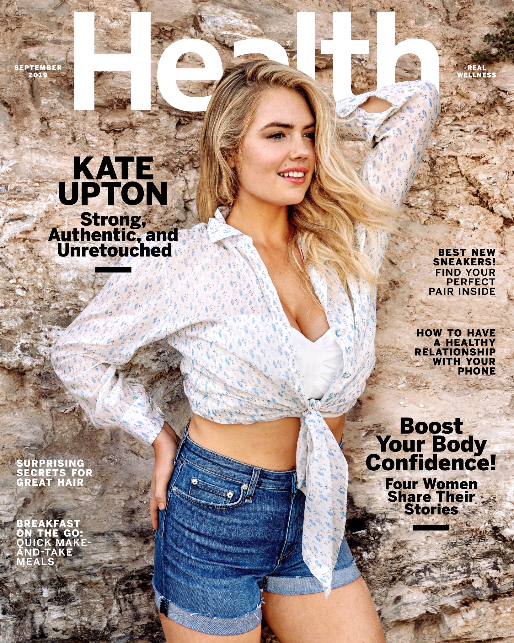Kate Upton Sexy - Health Magazine (30 Photos + Video)