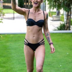 Katie Waissel is Seen Filming For Her Fitness Bootcamp Website The Shed in Rhodes 15 Photos