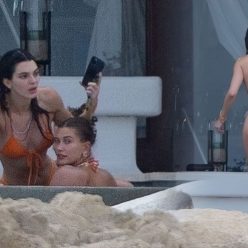 Kendall Jenner 038 Hailey Bieber Bare Their Sizzling Bodies in String Bikinis 58 Photos