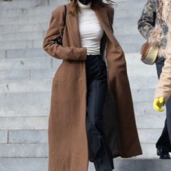 Kendall Jenner Shows Her Nipple Pokie in NYC 9 Photos