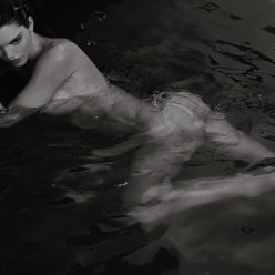 Kendall Jenner Swims Naked 2 Photos