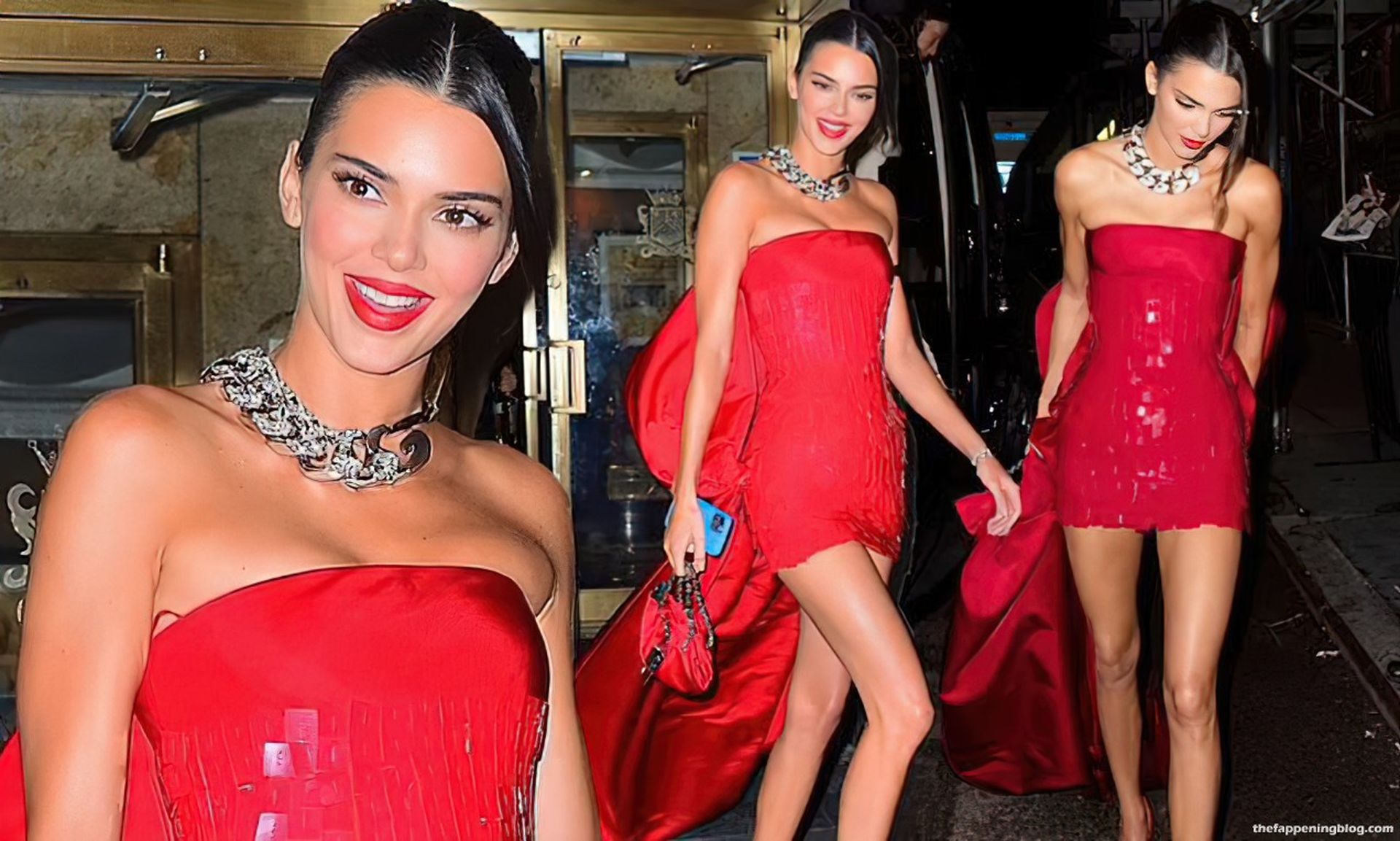Kendall Jenner is All Smiles As She Leaves Her Hotel For the MET Gala After-Party (35 Photos)