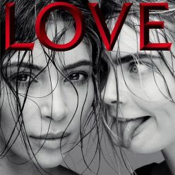 Kim Kardashian 038 Cara Delevingne 038 Kendall Jenner from Love Magazine 3 Photos