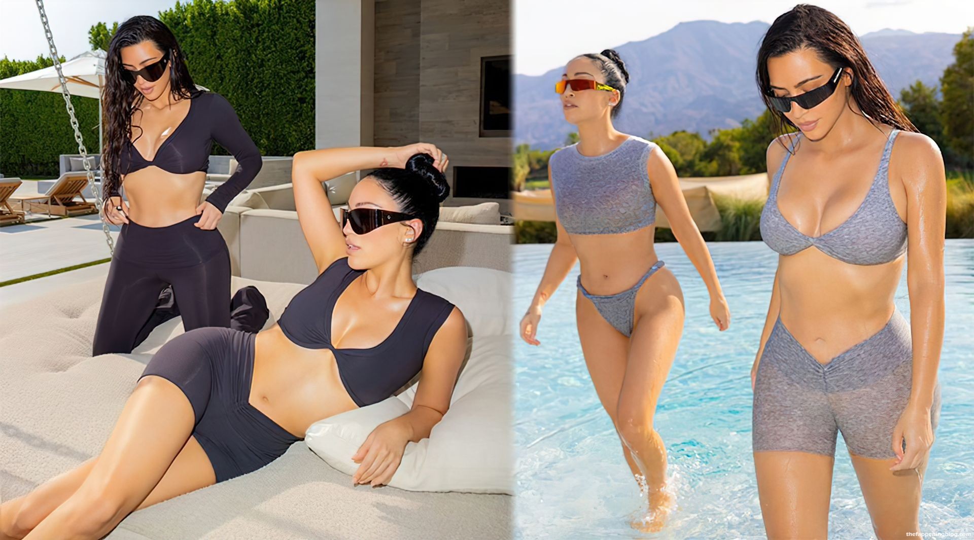Kim Kardashian & Steph Shepherd Promote a New SKIMS Collection (17 Photos) [Updated]