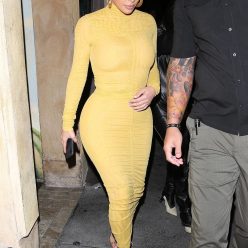 Kim Kardashian Departs After a Family Dinner at Carousel 39 Photos