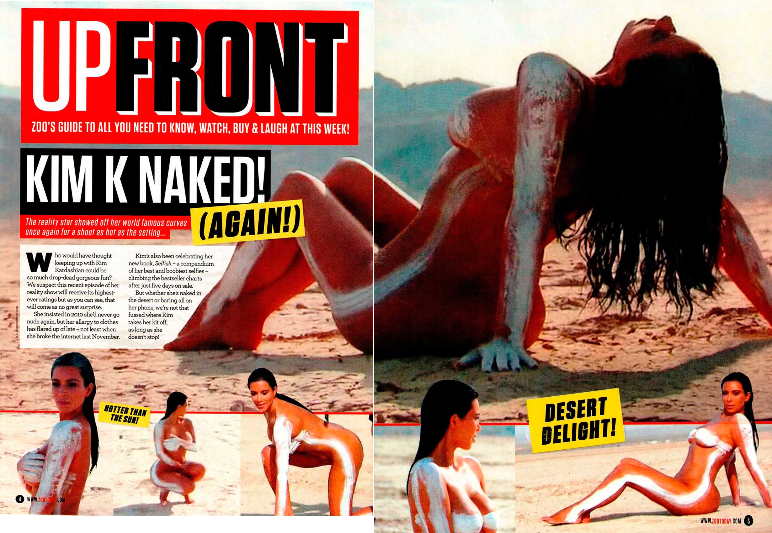 Kim Kardashian Naked (1 Photo)