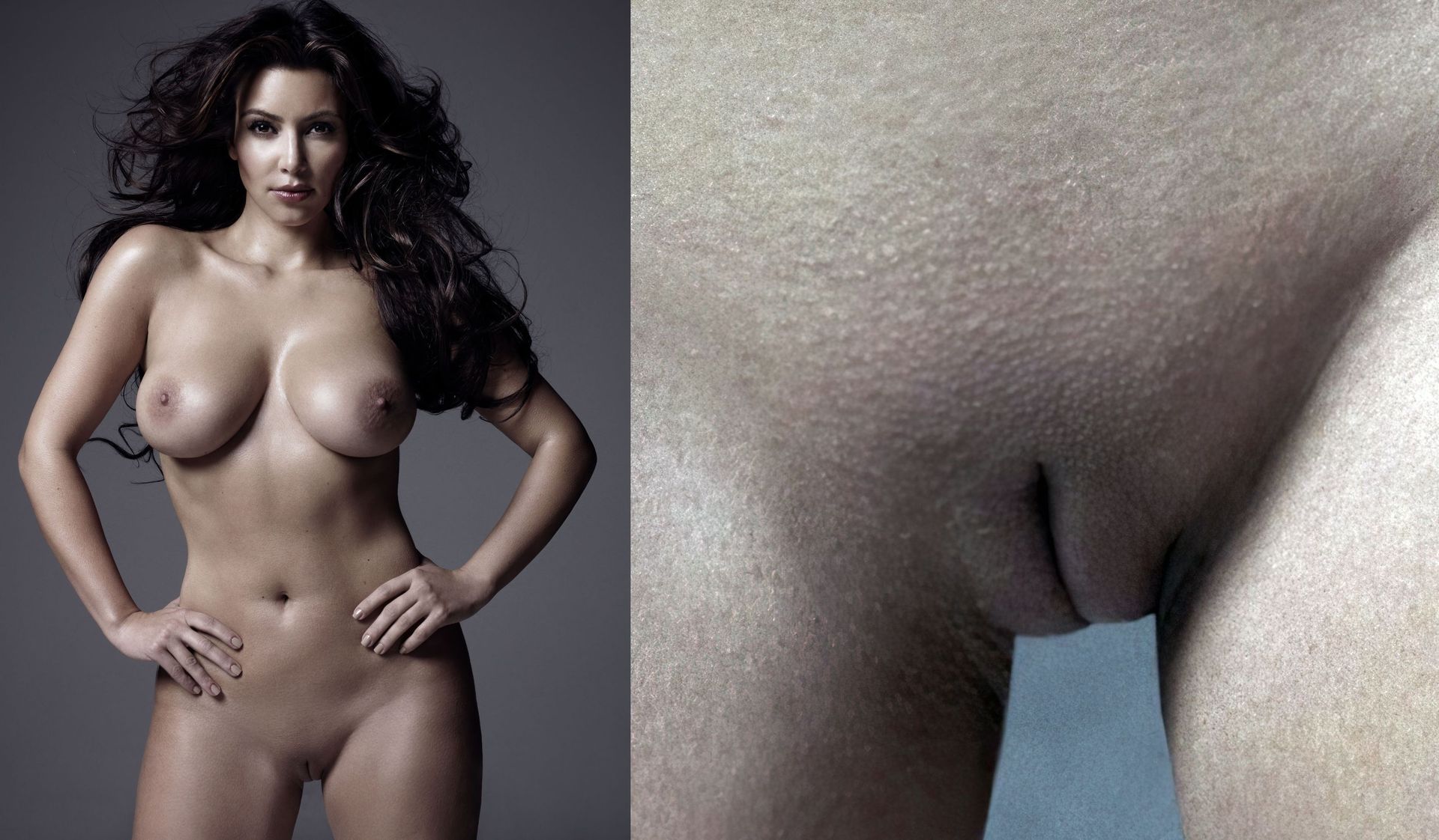Kim Kardashian Nude - W Magazine (13 Photos)