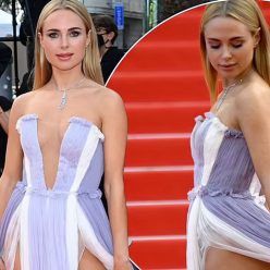 Kimberley Garner Looks Hot on the Red Carpet at the 74th Annual Cannes Film Festival 111 P