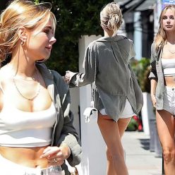 Kimberley Garner Puts on a Very Leggy Display in Tiny Shorts in London 24 Photos