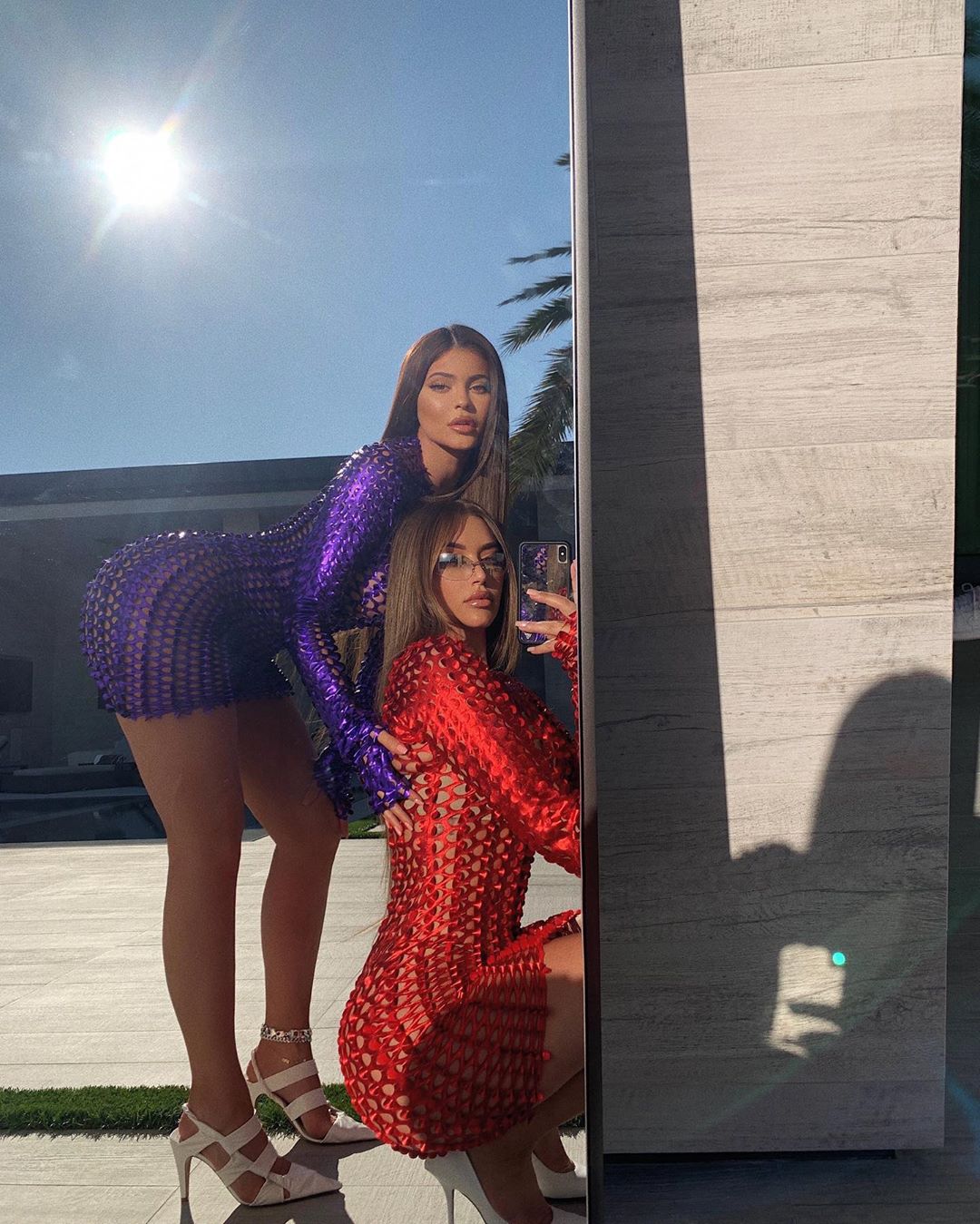 Kylie Jenner & Anastasia Karanikolaou Sexy (3 Photos)