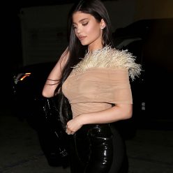 Kylie Jenner Steps Out to Meet Her Father for Dinner in WeHo 8 Photos