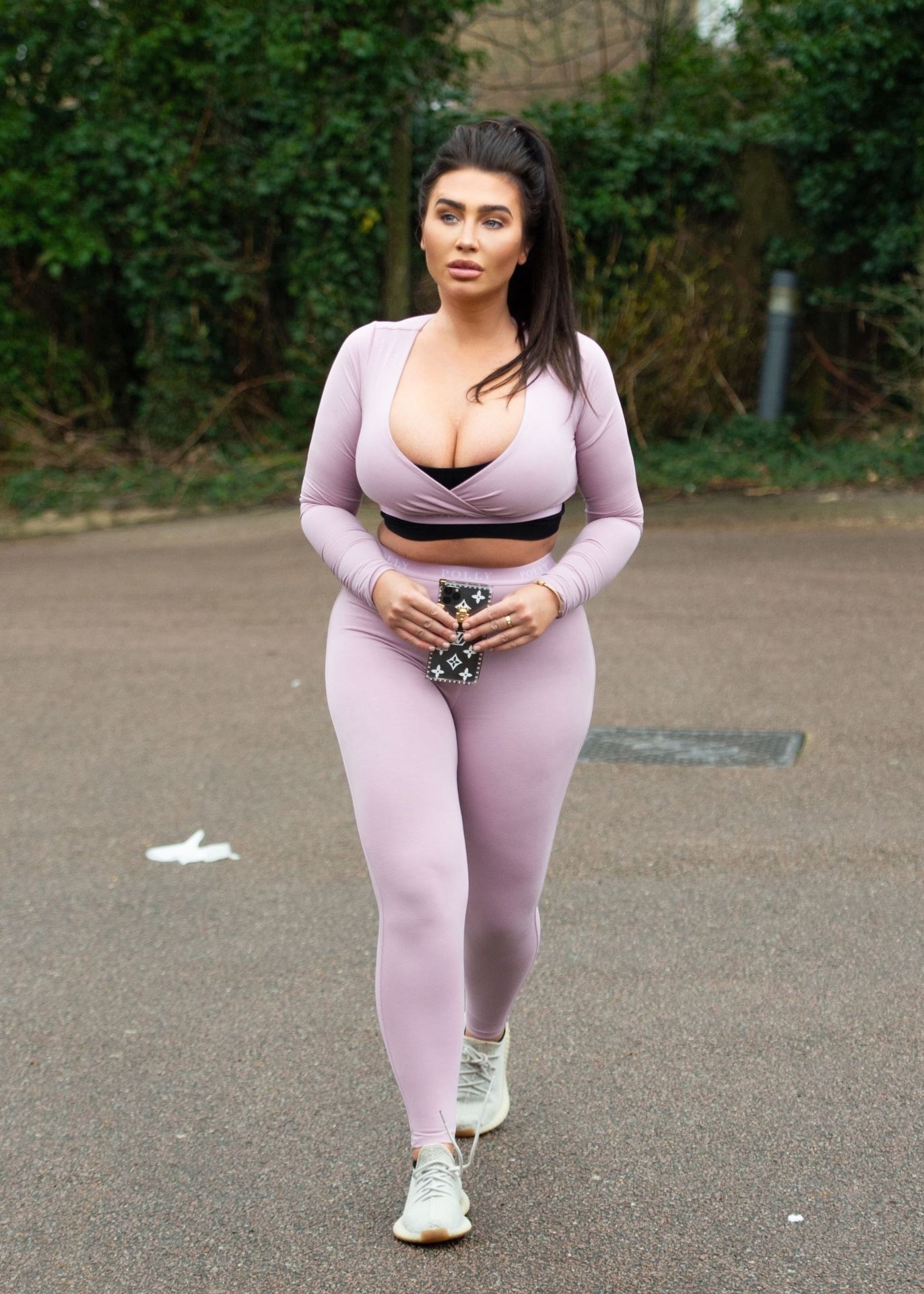 Lauren Goodger Is Seen Leaving Her House To Go Out For A Morning Run (20 Photos)