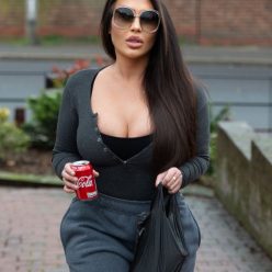 Lauren Goodger Spotted Leaving Her Home Going to Her Local Shops 12 Photos
