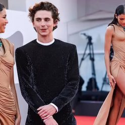 Leggy Zendaya Joins On Screen Lover Timothe Chalamet on the Red Carpet in Venice 184 Photos Upd