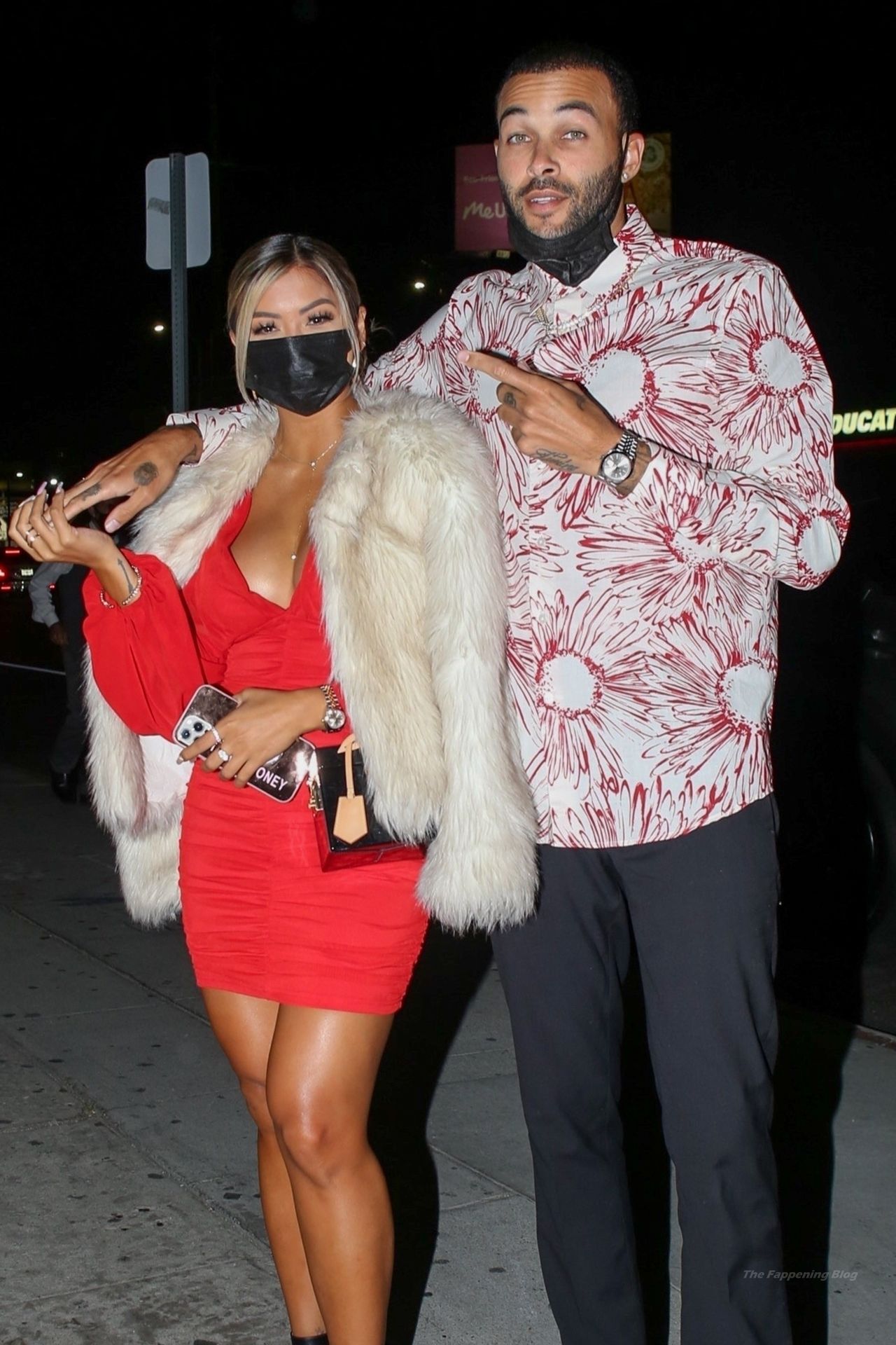 Liane V & Don Benjamin Arrive for the Billboard Music Awards Afterparty (8 Photos +Video)