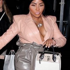 Lil8217 Kim Seen Outside Craig8217s Restaurant in West Hollywood 163 Photos