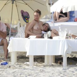 Lilly Becker Enjoys a Boozy Afternoon with Friends on the Beach in Ibiza 76 Nude 038 Sexy Pho