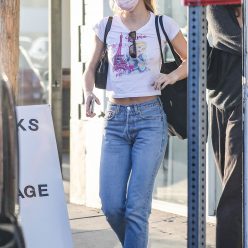 Lily Rose Depp is Seen Braless While Shopping in Beverly Hills 47 Photos