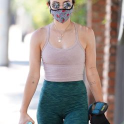 Lucy Hale Goes for a Hike in Studio City 34 Photos
