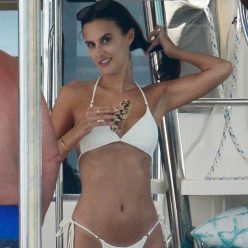 Lucy Watson Shows Off Her Sexy Bikini Body on a Catamaran Cruise in Barbados 24 Photos