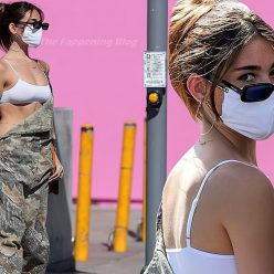 Madison Beer See Through 2 Collage Photos