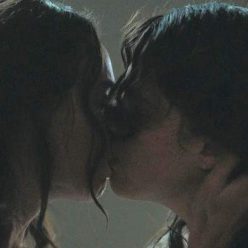 Margaret Qualley Rebecca Dayan Sexy Lesbian Kiss 8211 Novitiate 15 Pics GIF 038 Video