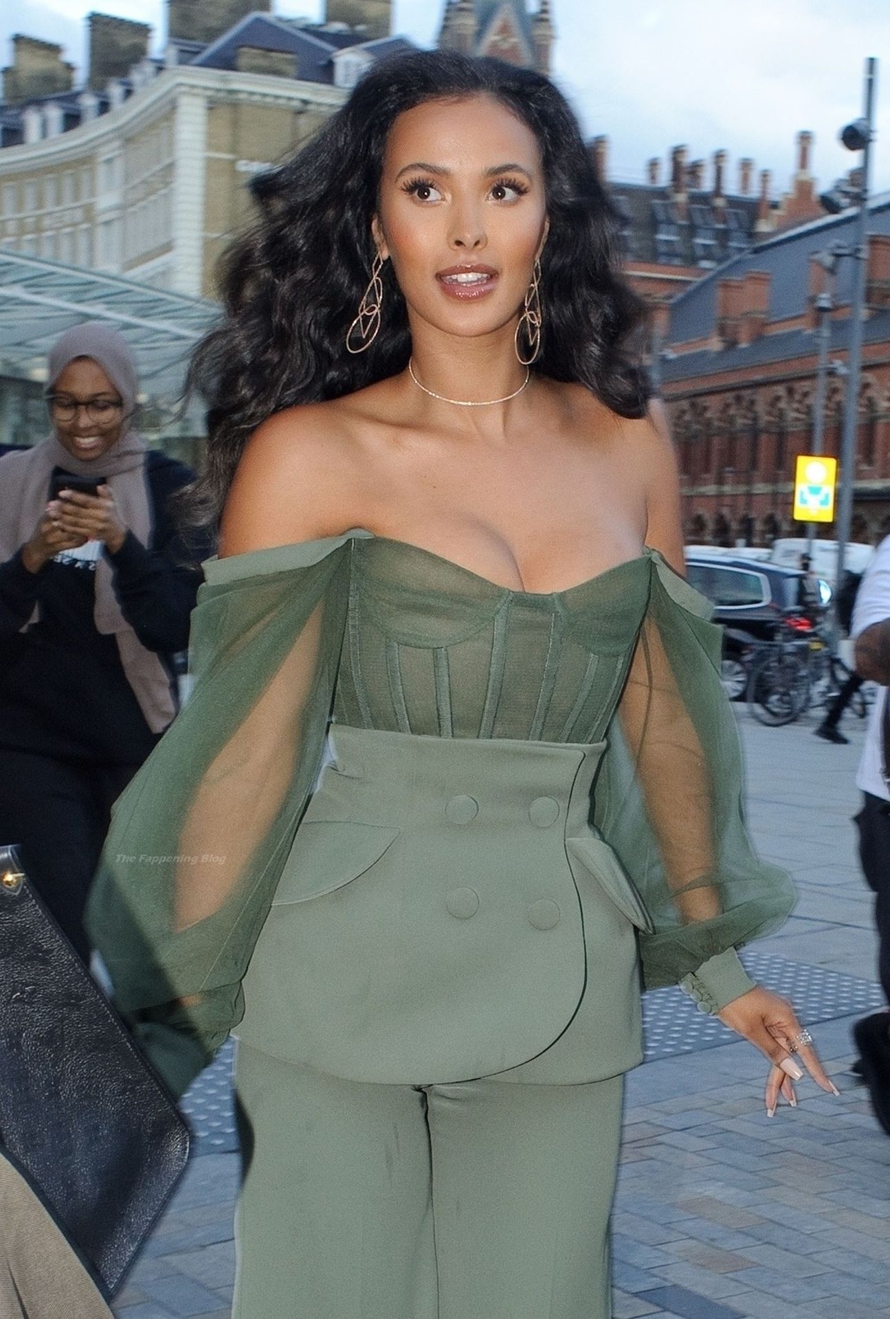 Maya Jama Looks Worse For Wear as She Makes an Incredibly Busty Exit From Sports Launch (109 Photos)