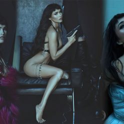 Megan Fox Displays Her Sexy Tits and Legs in a New Photoshoot for GQ Magazine October