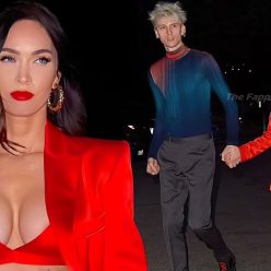 Megan Fox is Red Hot as She Puts on a Busty Display in Santa Monica 23 Photos
