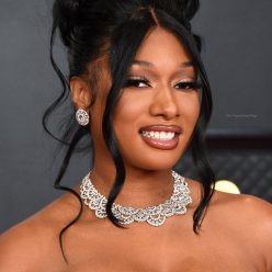 Megan Thee Stallion Displays Her Boobs Butt and Legs at the 63rd GRAMMY Awards 49 Photos