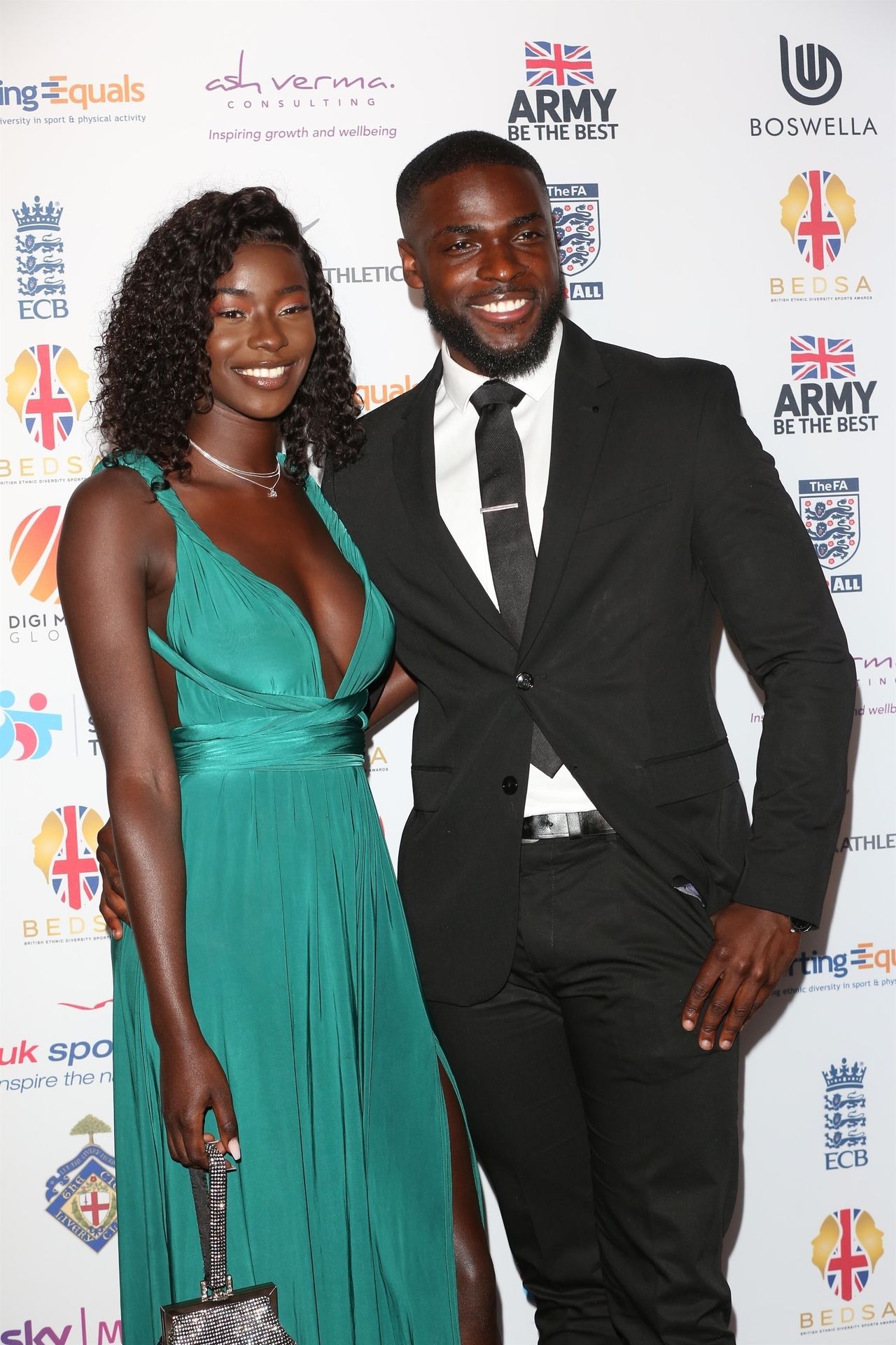 Mike Boateng & Priscilla Anyabu Are Seen at British Ethnic Diversity Sports Awards (171 Photos)