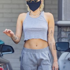 Miley Cyrus Sports a Mullet with No Bra on Shopping Trip with Cody Simpson 23 Photos