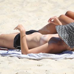 Montana Cox Shows Off Her Nude Tits on the Beach in Sydney 37 Photos