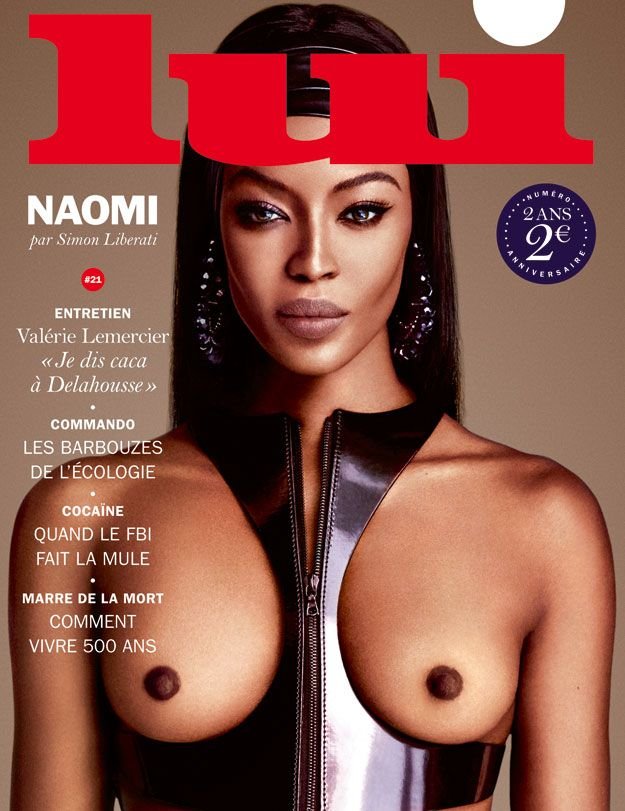 Naomi Campbell Topless (1 New Photo)