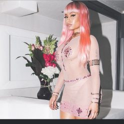 Nicki Minaj See Through 3 Photos