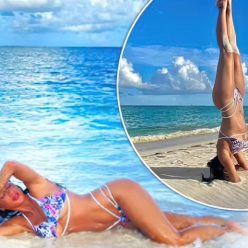 Nicole Scherzinger Displays Her Stunning Body in a Sexy Bikini 8 New Photos