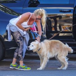 Nicollette Sheridan Gets Dressed in Athleisure For Dinner in Malibu 28 Photos