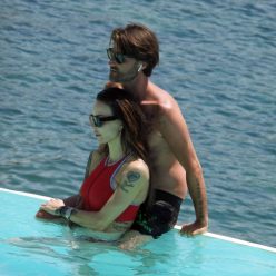 Nina Moric Is Spotted with Her Lover in Santa Margherita Ligure 62 Photos
