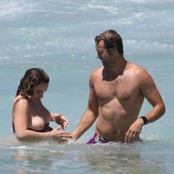Nippy First Beach Date Abbie Chatfield 038 Danny Clayton are Pictured Enjoyi