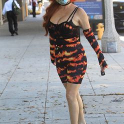 Phoebe Price Goes Shopping with a Face Mask in Beverly Hills 27 Photos