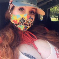 Phoebe Price Has a Collection of COVID 19 Personalized Masks 20 Photos