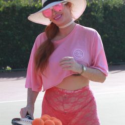 Phoebe Price Practices Her Tennis Skills 28 Photos