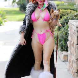 Phoebe Price Shows Off Her Curves in a Pink Bikini 42 Photos